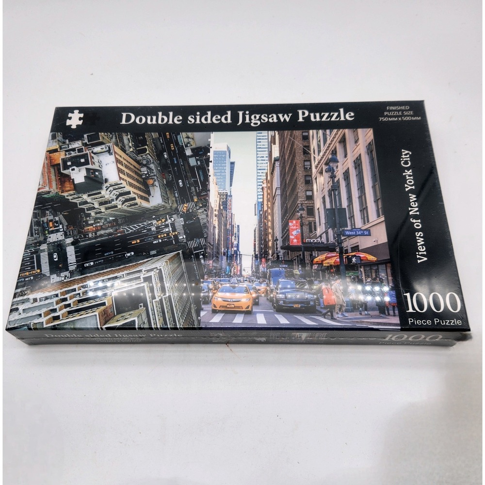 Robert Frederick 1000 Piece Double Sided Jigsaw Puzzle Views ofNew York City NIB